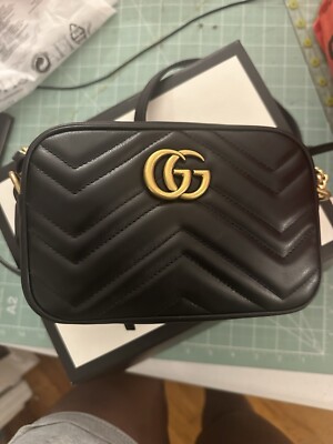 Gucci GG MARMONT MINI SHOULDER BAG | eBay