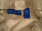 KAREN SCOTT CAPRI CROPPED PANTS KHAKI BEIGE ELASTIC WAIST SMALL S PETITE? READ! — photo 8