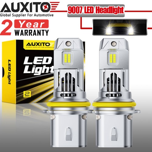 AUXITO 9007 LED Headlight Super Bright Bulbs Kit HIGH/LOW Beam 6500K White M6S
