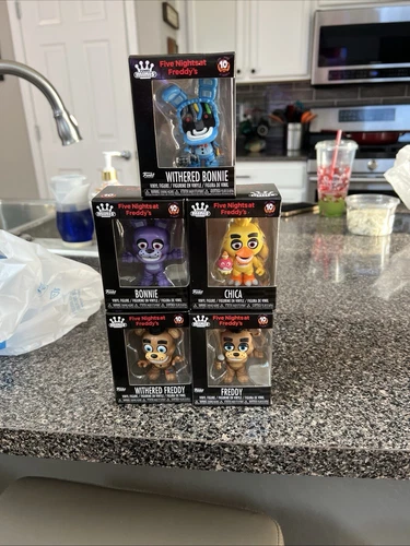FNAF 10th Anniversary Funko Minis Set Of 5