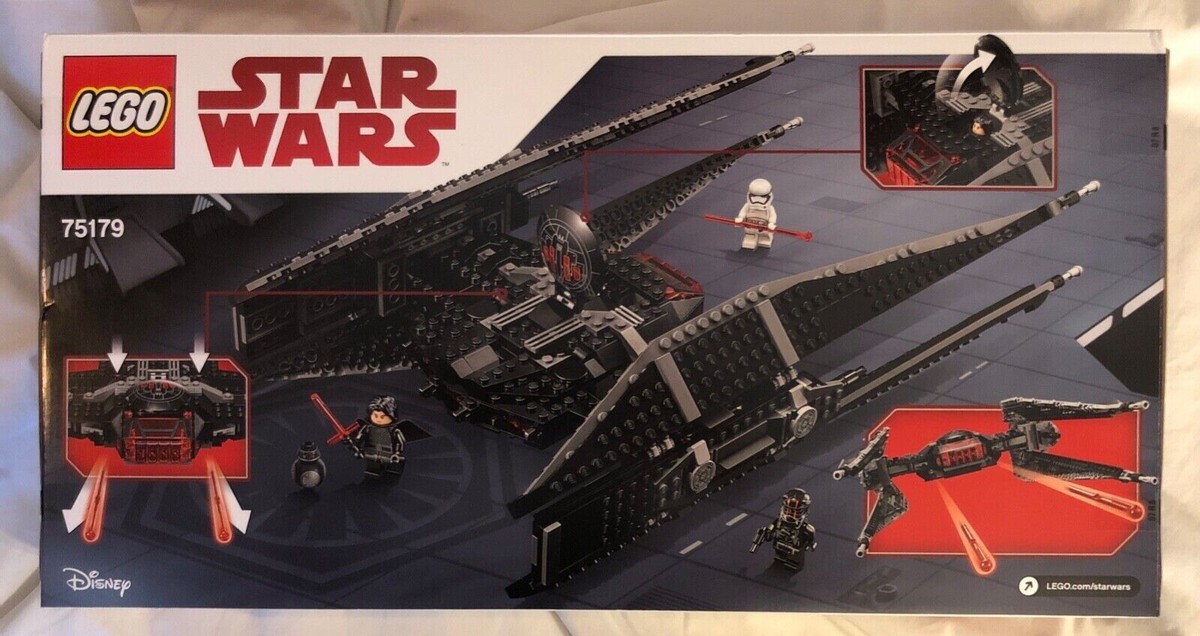 Lego 75179 Star Wars Kylo Ren's TIE Fighter NEW BB-9E Stormtrooper