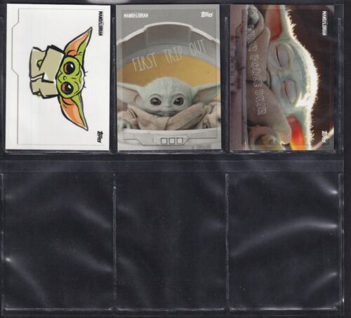 Topps The Mandalorian 2020 - The Child - Complete Sticker Set Of 15 - Picture 3 of 3