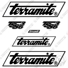 Fits Terramite TSS36 Decal Kit Street Sweeper Equipment Decals - 3M VINYL!