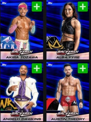 [DIGITAL] Topps Slam - Backlash 25 S1 - Blue Relic - Pick