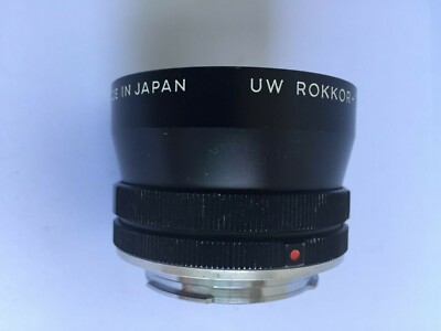 Rare- MINOLTA UW ROKKOR-PG 18 mm F 9.5 No. 1102744 | eBay