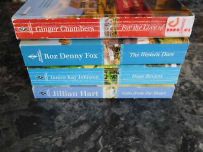 Harlequin Heartwarming lot of 4 Mixed Authors Contemporary Romance Paperbacks