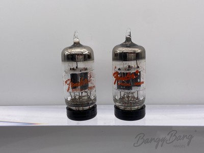 Matched Pair Fender 12AT7/ECC81 Dual Triode Guitar Amp. Audio Vacuum Tube Valve-