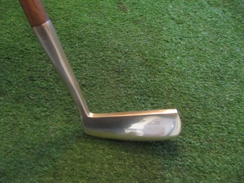 VINTAGE WOOD SHAFT OTEY CRISMAN MODEL 340-H BRASS PUTTER - Picture 16 of 24