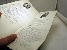 Vivitar 102 152 352 292 Flash Manual instructions guide English