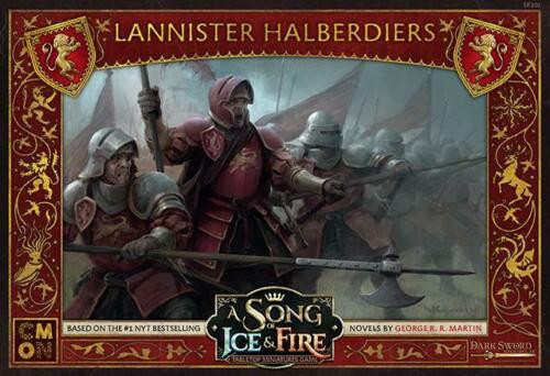 Lannister Halberdiers Expansion A Song of Ice - Fire Miniatures ASOIAF CMON NIB 5390₽