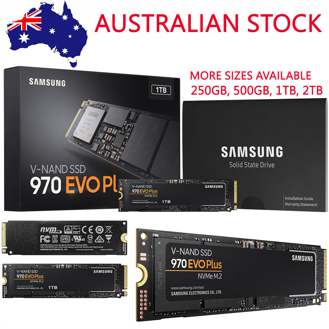 Samsung 970 EVO Plus 1TB NVMe 汲み取っ M.2 SSD