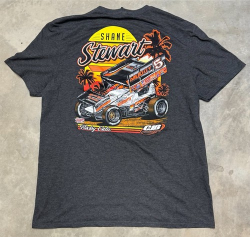 2019 Shane Stewart/Go Muddy.com Racing Sprint Auto T-Shirt - XL