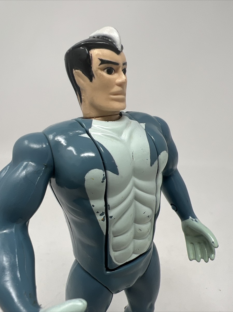 【mako.】 LJN Telepix 1986 Tigersharks Mako Head Changing Action