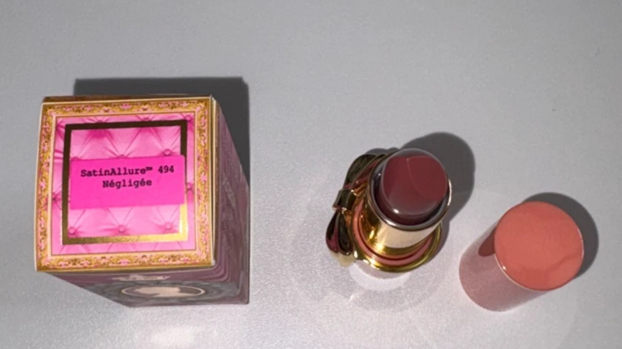 NIB -Pat McGrath Limited Bridgerton Satin Allure Lipstick Negligee #494 - Image 2 of 4