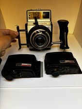 Graflex XL Camera W/ 100mm F3.5 Carl Zeiss Tessar Lens Grip And Graflex 6x7