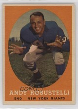 1958 Topps Andy Robustelli #15 HOF 12zh