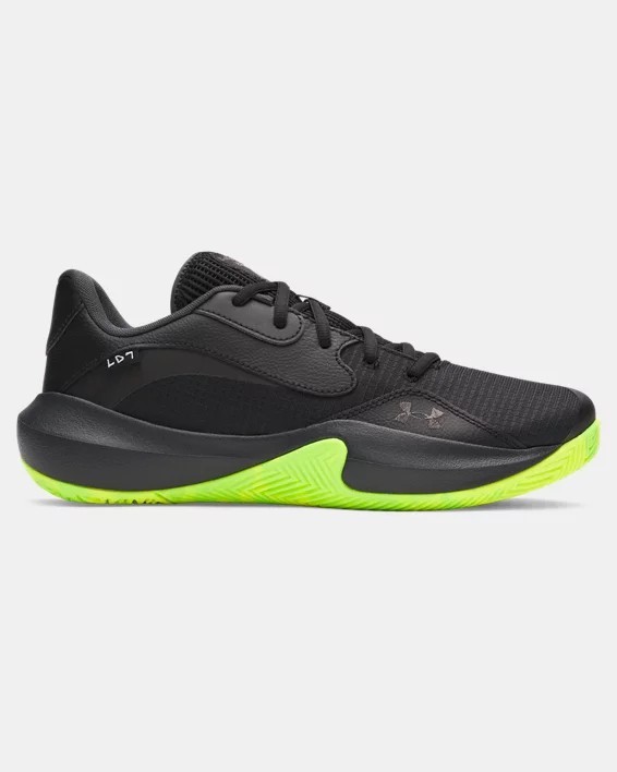 NIB Under Armour Lockdown 7 Low Shoes Mens Black / Green