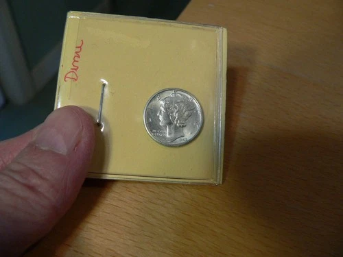 1945 D Mercury Dime Gem BU 90% Silver