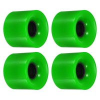 4 StüCk 60Mm Longboard Rollen Skateboard Rad 78A GrüN