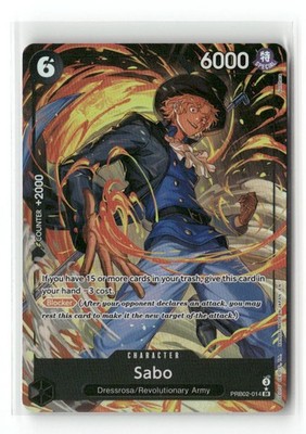 Sabo - (Alternate Art) SR Premium Booster -The Best- Vol. 2 PRB02-014 NM