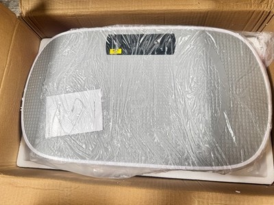 MERACH 2398 Vibration Plate Exercise Machine, Whole Body Workout (Grey/White)