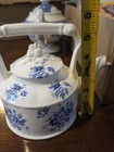 Midcentury Arthur Wood "Blue Rose" Porcelain Teapot #6317 - Made in England — photo 9