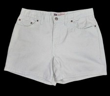 Vtg 80s Faded Glory Mint Green Jean Shorts Womens Sz 12 Made USA Vacation Retro