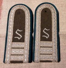 alte Schulterstücke NVA, dicke Variante , Luftwaffe , Schüler , gestickt