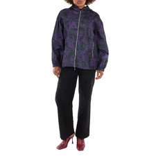 Burberry Rose Print Nylon Jacket - Image 3 of 4