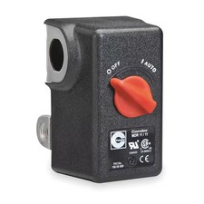 Condor Usa Pressure Switch, Standard, DPST, 4 Ports, 1/4" NPT, 40 to 175 psi