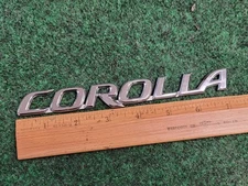 2003 2006 2007 2008 Toyota Corolla Rear Trunk Nameplate Emblem 75442-02070 1M7