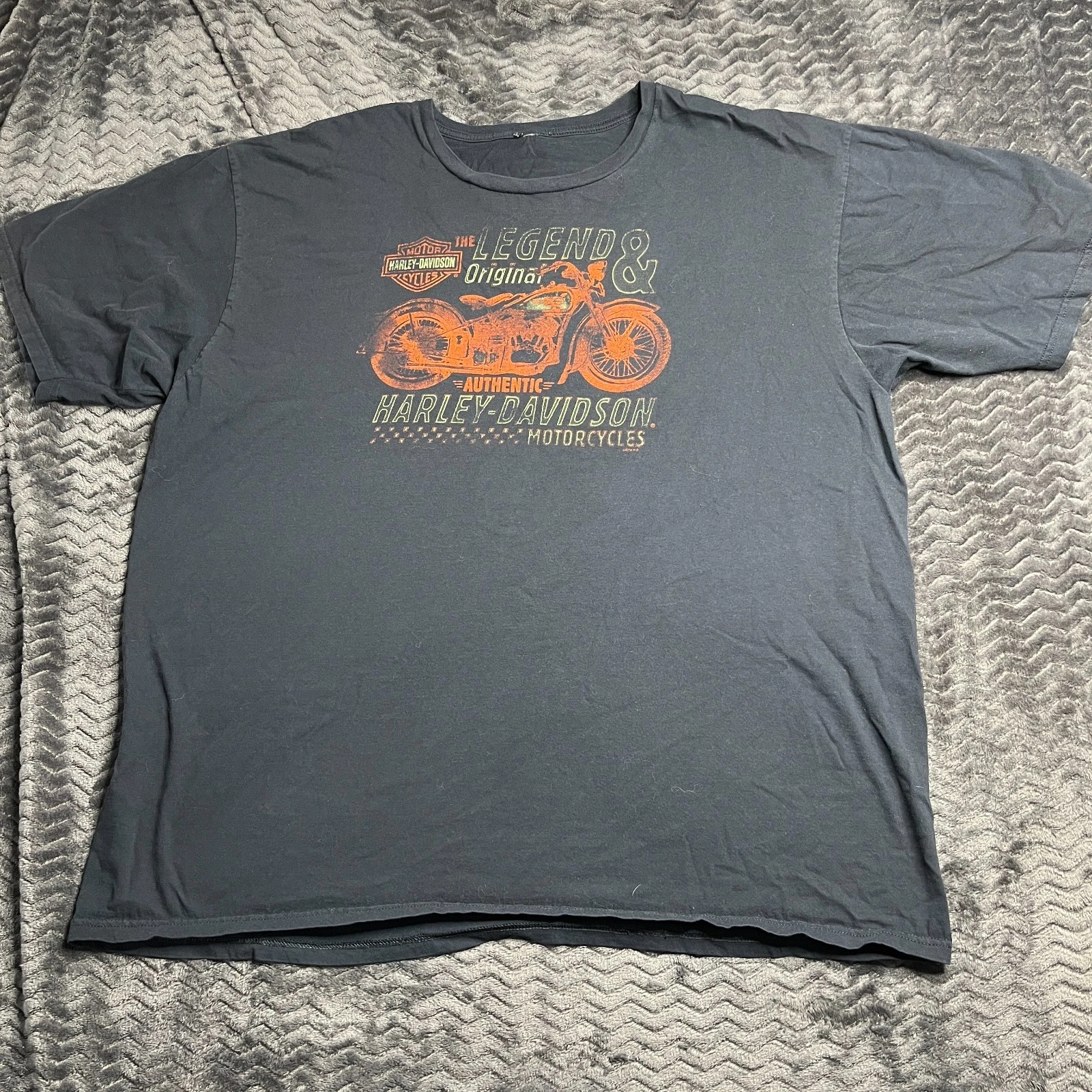 Harley Davidson Motorcycles Short Sleeve T-Shirt Biker Top 2XL