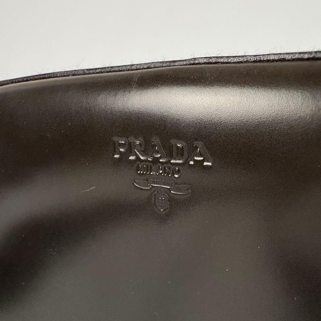 Prada Leather Gradient Camera Bag One Shoulder Bl… - image 2