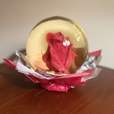 MM ASST Rose Globe Everyday- Glass Dome With Rose Inside- Elegant Gift ...