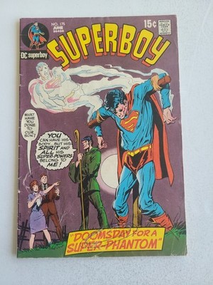 Superboy 175 , DC 1971 Comic, High Res.  Scans, VG +