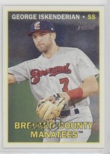 2016 Topps Heritage Minor League Edition George Iskenderian #76 3d5