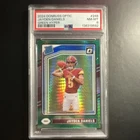 2024 Panini Donruss Optic Green Hyper Jayden Daniels #248 PSA 8 Commanders