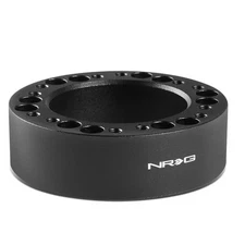 NRG SRK-510BK FOR 6-BOLT STEERING WHEEL ALUMINUM HUB ADAPTER 1" SPACER ASSEMBLY