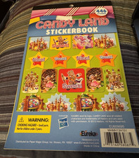 EUREKA CANDYLAND STICKER BOOK 446 STICKERS