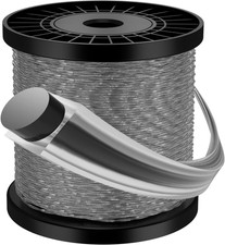 Forever Speed Grass Trimmer Line 2.4Mm*100M Dark Grey Twist Universal Strimmer W 0.15 per metre