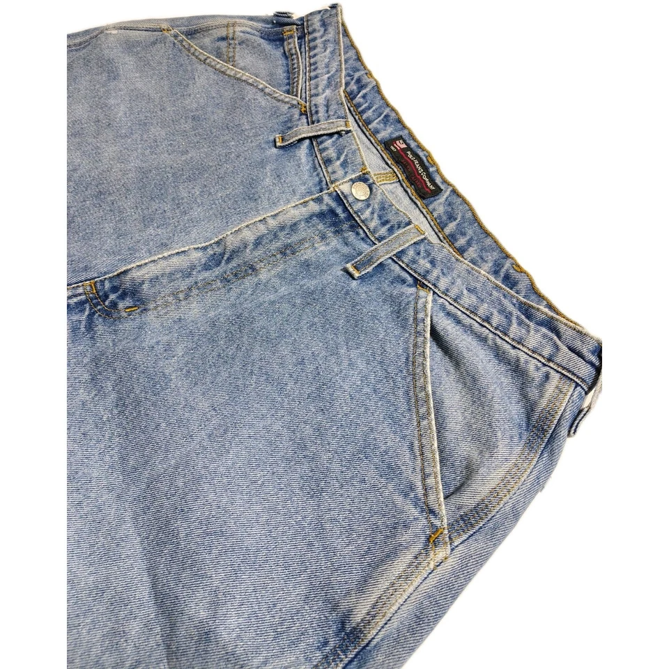 Vintage Y2K Polo Jeans Company Denim Painter Jean Shorts Jorts Sz 32 Baggy - Image 3 of 4