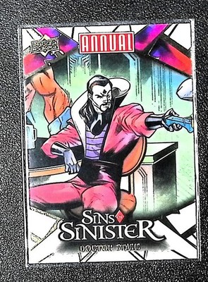 2023-24 Upper Deck Marvel Annual #SS-14 Doctor Stasis Sins of Sinister