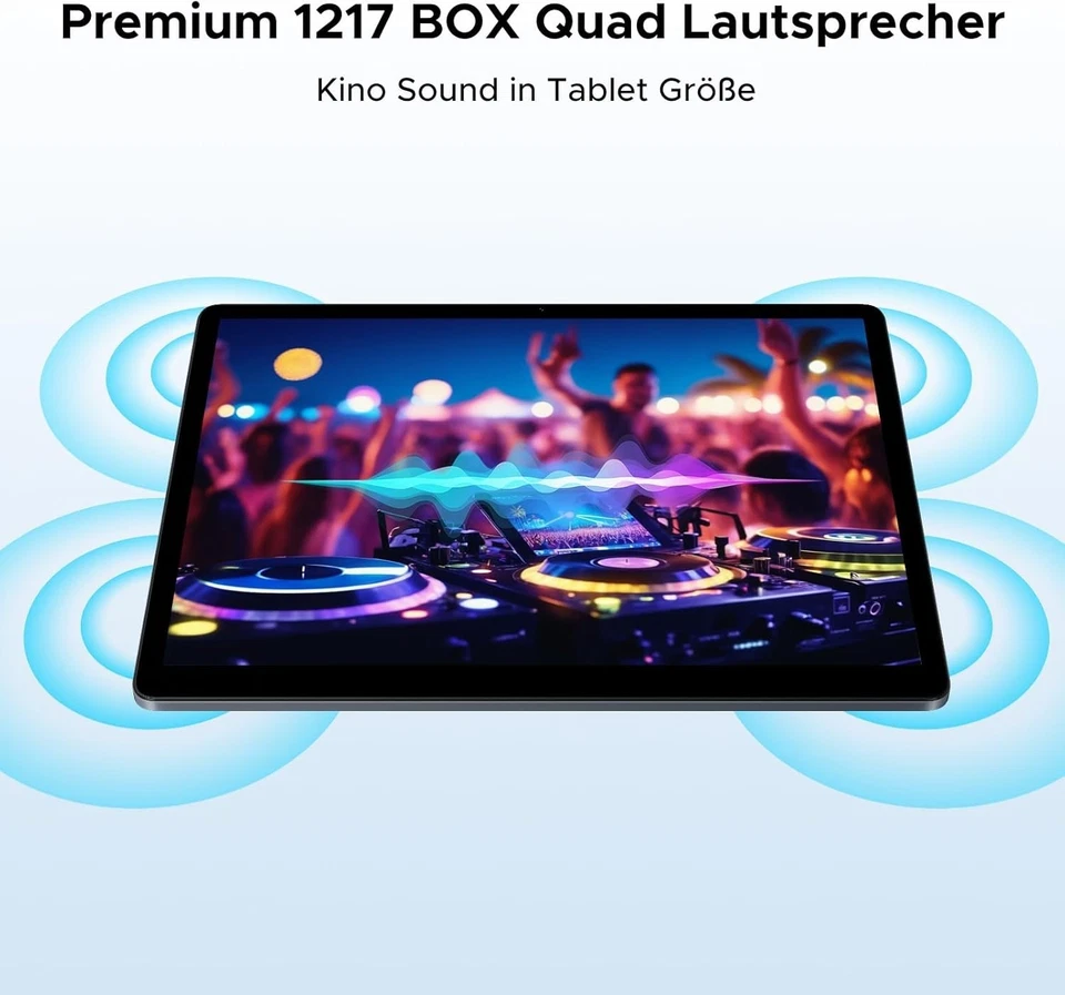 DOOGEE Tab E3 Max 2025 Android 15 Tablet 14 Zoll 32GB RAM 256GB ROM 13500mAh 4G - Bild 3 von 4