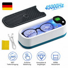 Mini Ultraschallreiniger Ultraschallreinigungsger&auml;t f&uuml;r Ohrringe Schmuck 300ml