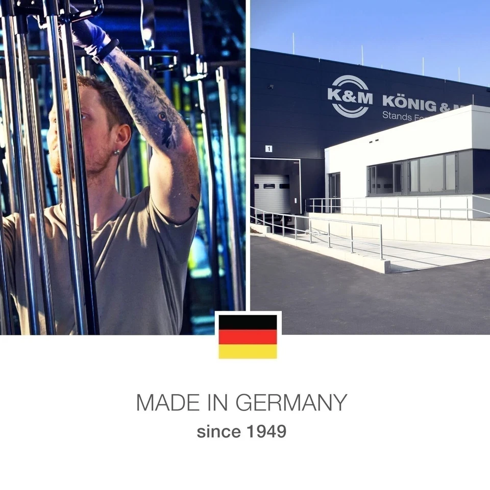 K&M - Konig & Meyer 14045.000.55 - Taburete de rendimiento - Ajuste ergonómico del asiento... Foto 3 de 4