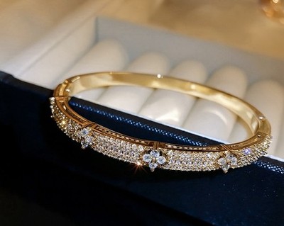 18K Gold Plated PVD Bracelet   Waterproof, Elegant & Durable Women s Jewelry