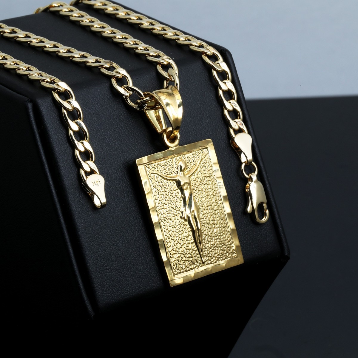 Brass choker chain with gold plating Gold Ophelia Choker Chain Necklace - JAREDJAMIN main image 3