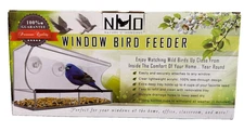 Windows Bird Feeder - Strong Suction Cups, Outdoor Mount, Transparent