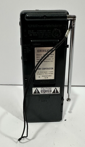 Sony Vintage Watchman FM Stereo Working 7/1987 - Picture 4 of 6