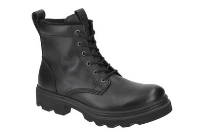 Ecco Schuhe GRAINER schwarz Herrenstiefel 21472401001 NEU